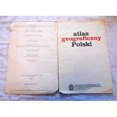 Pr.zb. ATLAS GEOGRAFICZNY POLSKI