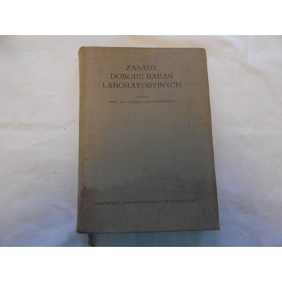 Pr.zb. ZASADY DOBORU BADAŃ LABORATORYJNYCH