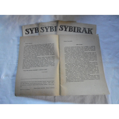 Pr. zb. SYBIRAK  Informator Związku Sybiraków Oddział w Krakowie