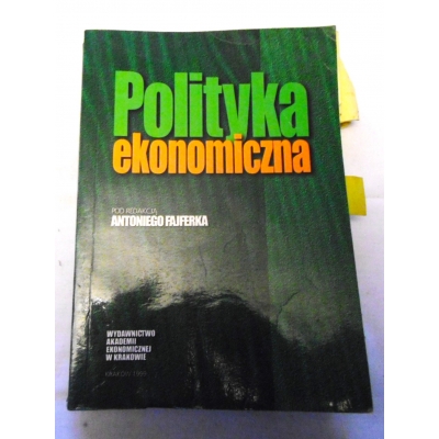 Pr. zb. POLITYKA EKONOMICZNA