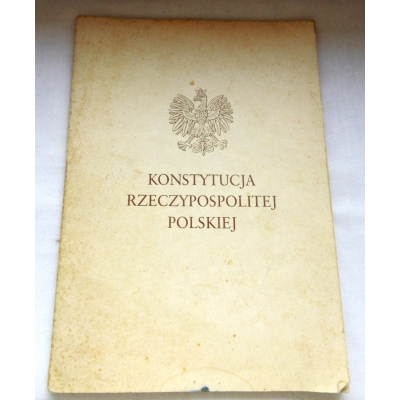 Pr. zb.  KONSTYTUCJA RZECZYPOSPOLITEJ POLSKIEJ