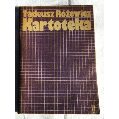 Różewicz T. KARTOTEKA