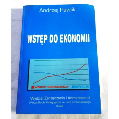 Pawlik A.  WSTĘP DO EKONOMII