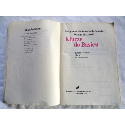 Kalinowska-iszkowa M.  KLUCZ DO BASICU