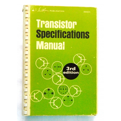 Sams H.W  TRANSISTOR SPECIFICATIONS MANUAL