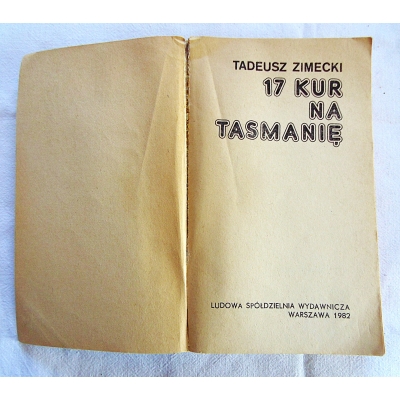 Zimecki T. 17 KUR NA TASMANIĘ