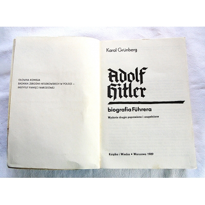 Grunberg K. ADOLF HITLER biografia Fuhrera