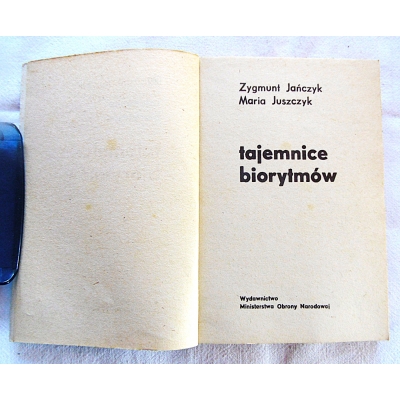 Jańczyk Z. TAJEMNICE BIORYTMÓW   203/8